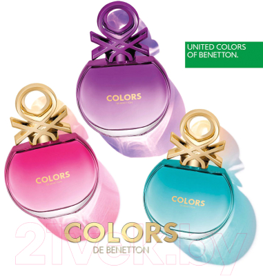 Туалетная вода United Colors of Benetton Colors Purple for Women (80мл)