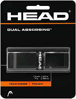Грип для большого тенниса Head Dual Absorbing / 285034 (1.75мм, черный) - 