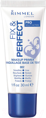 

Основа под макияж Rimmel, Fix&Perfect Pro Primer тон 002