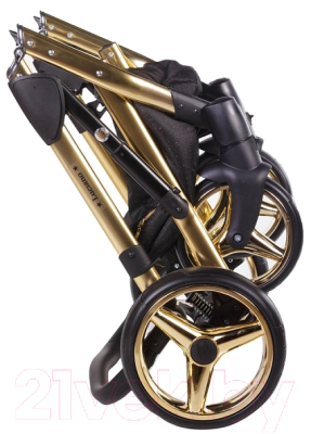 Детская универсальная коляска Adamex Luciano Gold Poler 2 в 1 (Y85)