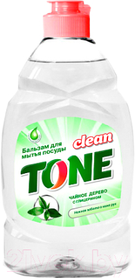Средство для мытья посуды Clean Tone Чайное дерево с глицерином (450мл)