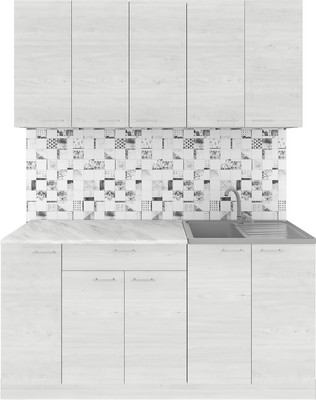 

Кухонный гарнитур, Альфа 1.5 без столешницы