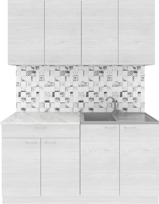 

Кухонный гарнитур, Альфа 1.6 без столешницы