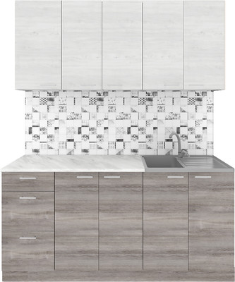 

Кухонный гарнитур, Альфа 1.6/60 без столешницы