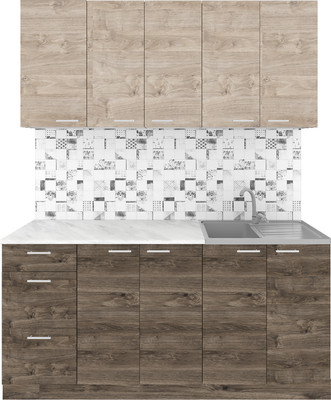 

Кухонный гарнитур, Альфа 1.6/60 без столешницы