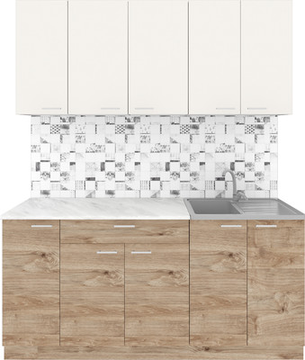 

Кухонный гарнитур, Альфа 1.7 без столешницы