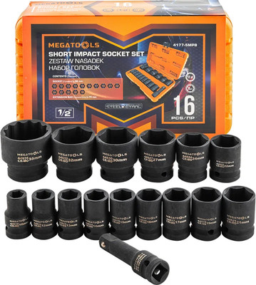 

Набор головок слесарных, MT-4177-5MPB