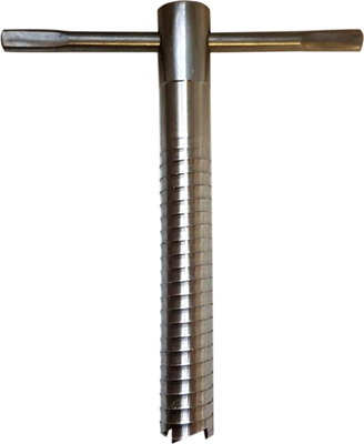 Колышек для палатки Пингвин Shelters Ввертыш нержавеющий скользящая ручка (16x130мм) - 