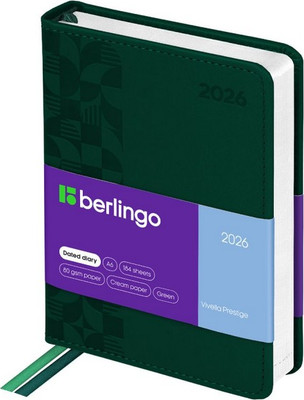 Ежедневник Berlingo Vivella Prestige 2026г А6 / DD6_80605 (184л) - 
