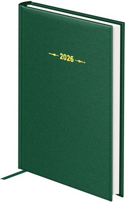 Ежедневник BG Ariane. Dark green 2026г А6 / DdА6_09305 (176л) - 