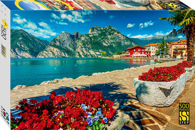 Пазл Step Puzzle Озеро Гарда, Италия (500эл) - 