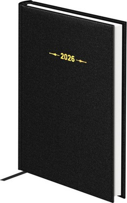 Ежедневник BG Ariane. Black 2026г А6 / DdА6_09303 (176л) - 