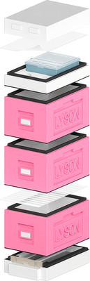 Улей Lyson Рут На 6 Рамок / WDD04PW (розовый/неокрашенный) -