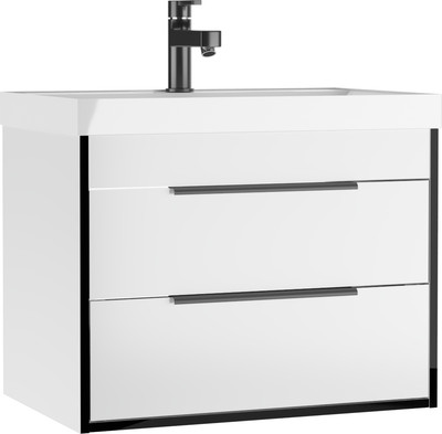 Тумба под умывальник Домино Unit 70 Forta B2 (белый) -