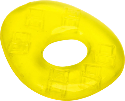 Прорезыватель для зубов Крошка Я Овал / 10940674 (желтый) - 