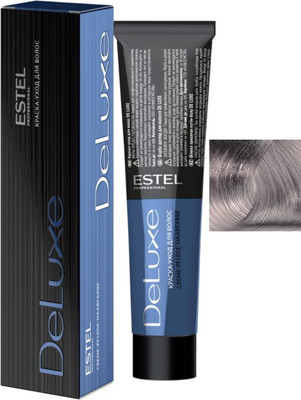 Крем-краска для волос Estel De Luxe 8/16 (60мл, светло-русый пепельно-фиолетовый) - 