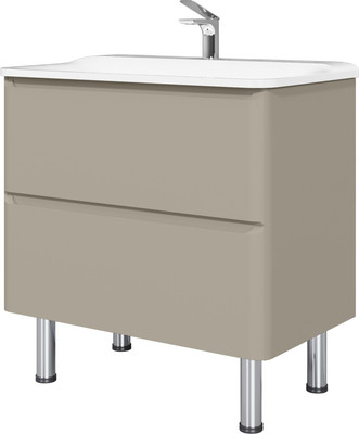 

Тумба под умывальник, Welto 80 / Wel.01.80.2/P/BRS/RL+Leg.05.50/H200/Silver/RL+Leg