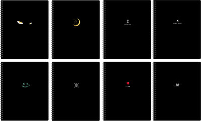 Тетрадь BG In black А5 / Т5гр80_2_вл 12074 (80л) - 