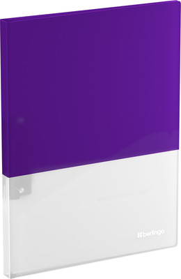 Папка для бумаг Berlingo Semicolor / FSc_A4974 (сиреневый) - 