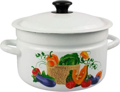 Кастрюля КМЗ Сочные овощи / 41804-162/6-У4 (белый) -