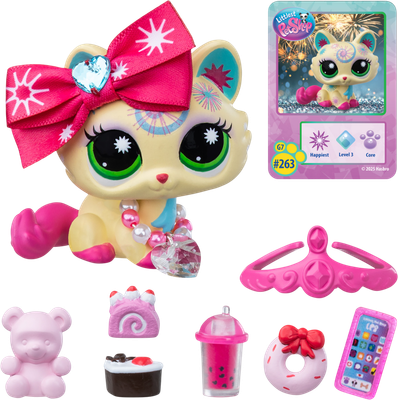 Игровой набор Hasbro Littlest Pet Shop Кошка Рэгдолл / 00714_LPS -