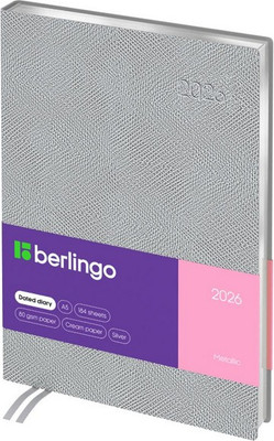 Ежедневник Berlingo Metallic 2026г А5 / DD6_93521 (184л) - 