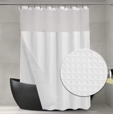 Шторка-занавеска для ванны ILLU 180x180 / LH2431936 (классика) -