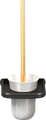 Ершик для унитаза ILLU Y240123-6 (черный/золото) - 