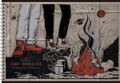 Альбом для рисования Greenwich Line Сamp memories А4 / PS32c-58408  (32л) - 