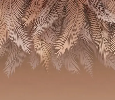 

Фотообои листовые, Пальмовые листья 80