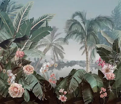 

Фотообои листовые, Знойные тропики 51