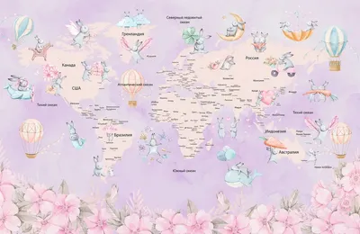 

Фотообои листовые, Детская 465