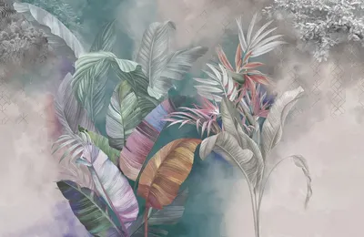 

Фотообои листовые, Знойные тропики 45