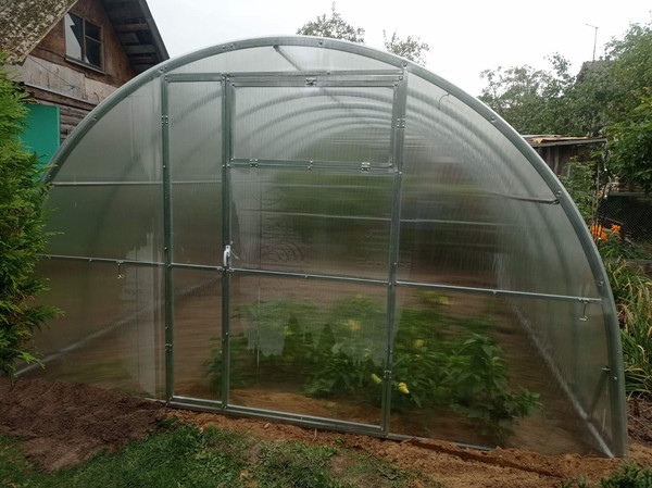 Купить Каркас теплицы ИМпласт Фермер 3.5х4 / 15481 в Слуцке