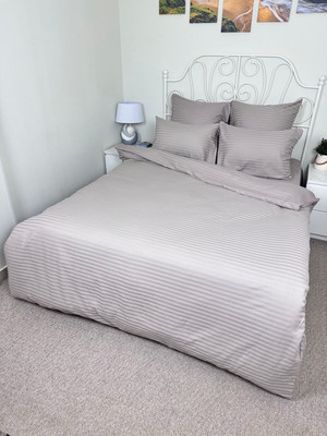 

Комплект постельного белья, Евро Графитовая коллекция Витаж Ss-001