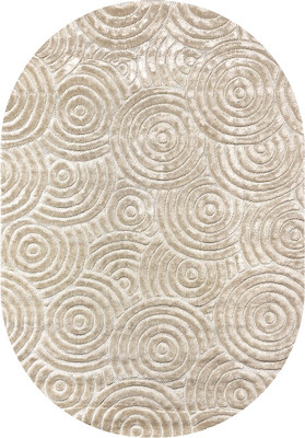 Коврик Valentis Juno E908AP-BEIGE-OVAL (0.8x1.5) -