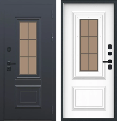 

Входная дверь, M73 Термо Velluto Bianco