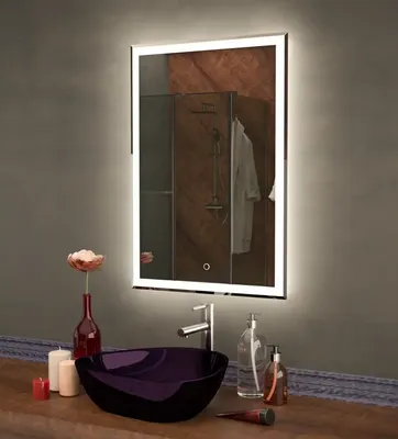 

Зеркало, Minio 60x80 Влагостойкое с подсветкой