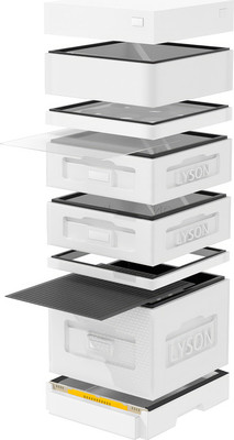 Улей Lyson Дадан На 10 Рамок / WKW267 (неокрашенный) -