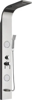 Душевая панель Cerutti Spa Twin S (серебристый) -