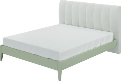 Двуспальная кровать Bravo Мебель  Джали 180х200 (зимняя мята/зеленый самшит) -