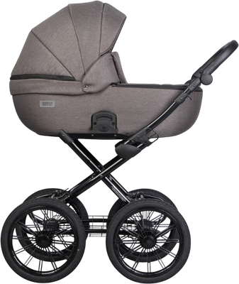 Детская универсальная коляска Riko Montana  X Prestige 2 в 1 Basic 01 (коричневый) -