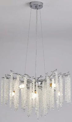 Люстра Estares Roxana 65 E14х8 R-600x1200-CHROME/CRYSTAL-220-IP20 - 