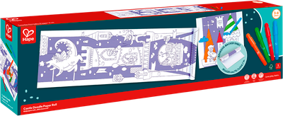 Набор для творчества Hape Юный Пикассо Раскрась величественный замок! / E2019_HP - 