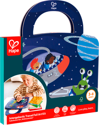 Набор для творчества Hape Укрась фольгой Космос! / E2020_HP - 