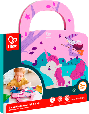 Набор для творчества Hape Юный Пикассо Укрась фольгой Страну Чудес! / E2021_HP - 