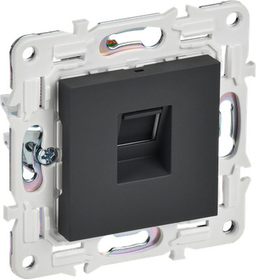 Розетка IEK Skandy SK-K10-1-K53 (графит) - 