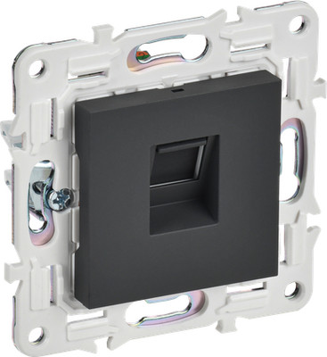 Розетка IEK Skandy SK-K10-2-K53 (графит) - 