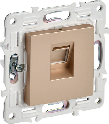 Розетка IEK Skandy SK-K10-2-K98 (песочный) - 