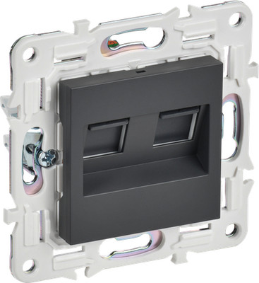 Розетка IEK Skandy SK-K20-1-K48 (титан) - 